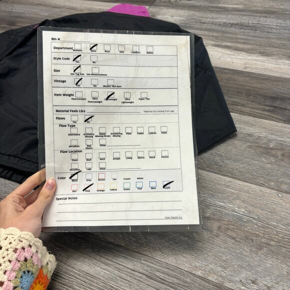 Vintage Ocean Pacific Black Purple Men L Spellout OP Anorak Windbreaker Jacket‎ - Picture 13 of 13